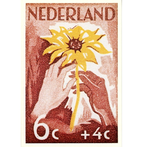 Pohľadnica 1980 Holandsko čistá, Červený kríž (6+4 C)