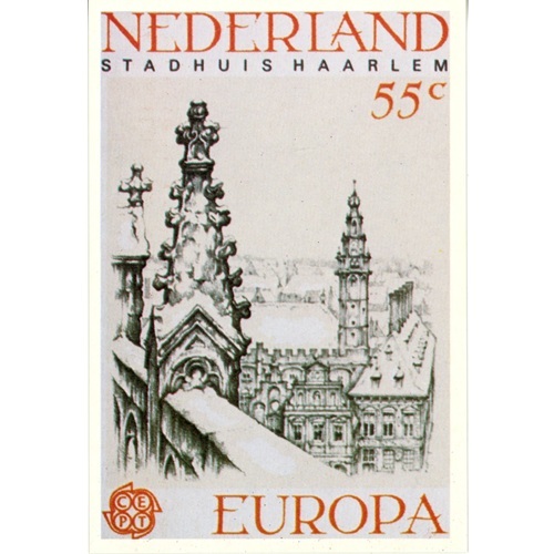 Pohľadnica 1980 Holandsko čistá, EUROPA - Pamätníky