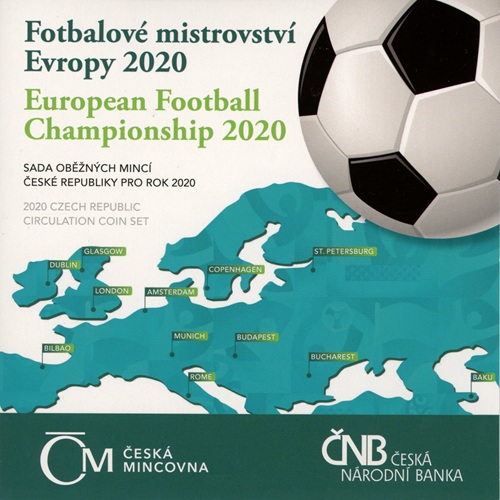 SADA 2020 Česko BU ME vo futbale (88 Kč)