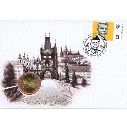 50 Korún 2023 Česko numizmatická obálka, Peter Pavel - Spodně kvašená (WD)