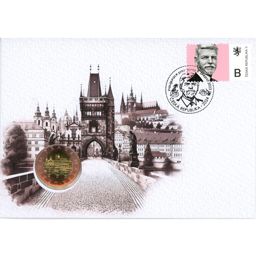 50 Korún 2023 Česko numizmatická obálka, Peter Pavel - Babičkově malinovková (WD)