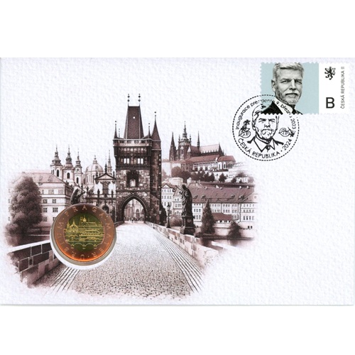 50 Korún 2023 Česko numizmatická obálka, Peter Pavel - Poskalinová (WD)