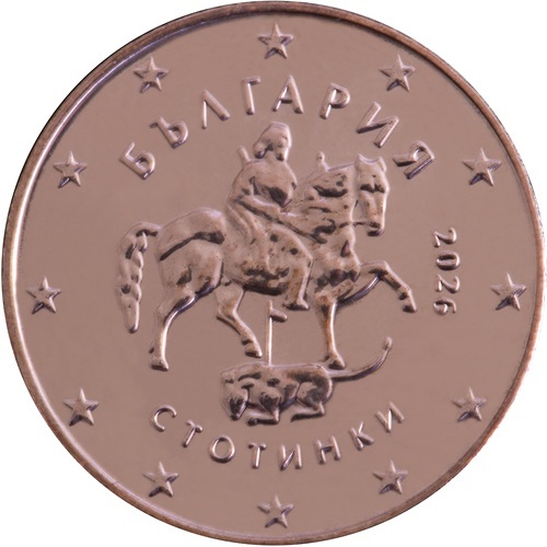 5 cent 2026 Bulharsko ob.UNC