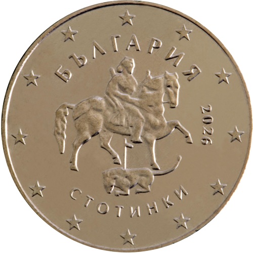 10 cent 2026 Bulharsko ob.UNC