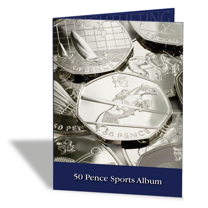 ALBUM PRESSO na 50-pence zo športovej série (EUROCOLOLY2012)