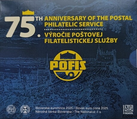 SADA 2025 Slovensko BU, 75 rokov POFIS (3,88 €)