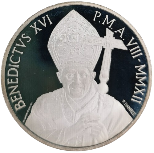 20 euro 2012 Vatikán PROOF, Decennial of the Vatican euro