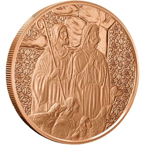 Medaila, ADVP OUNCE 999/1000 Cu, Shepherds - Pastieri