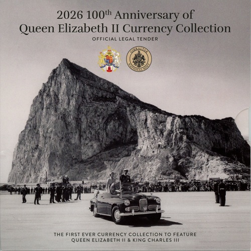 SADA 2026 Gibraltar BU, 100th Anniversary Elizabeth II. (8,88 Pounds)