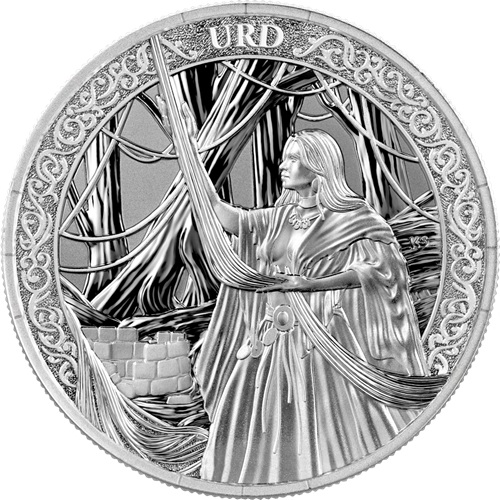 5 Mark 2026 Germania BU 1 Oz Ag, Norns - Urd