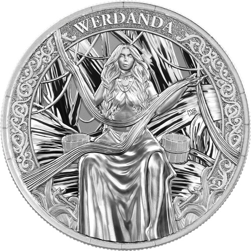 5 Mark 2026 Germania BU 1 Oz Ag, Norns - Werdanda