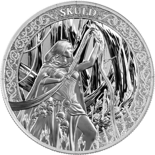5 Mark 2026 Germania BU 1 Oz Ag, Norns - Skuld