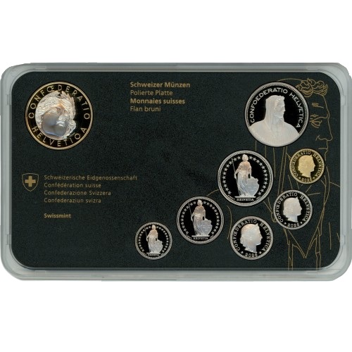 SADA 2026 Švajčiarsko PROOF, Confederation Helvetica (18,85 Fr)