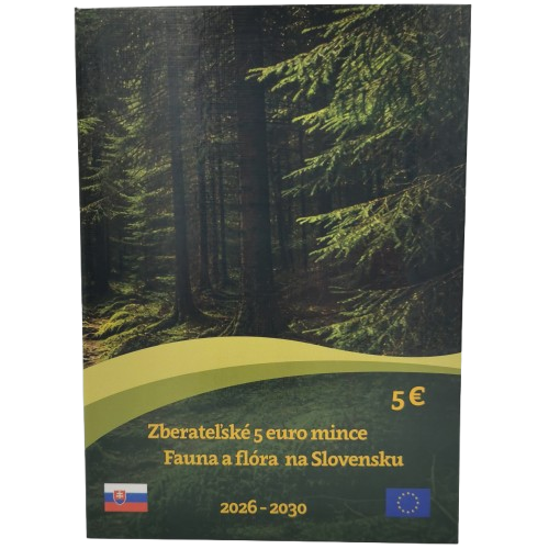 Album MULTIGRAF, na 5 euro Fauna a Flora 2026 - 2030