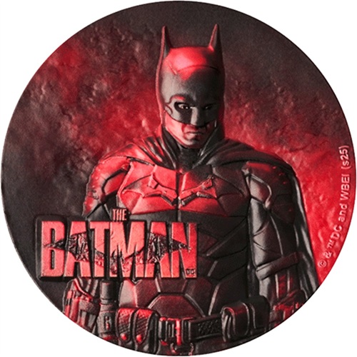 15 Dollars 2025 Niue BU farbená High Relief Antiqued 200 g Ag, Batman