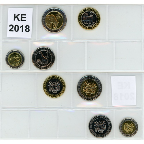 SET 2018 Keňa UNC (36 Shillings)