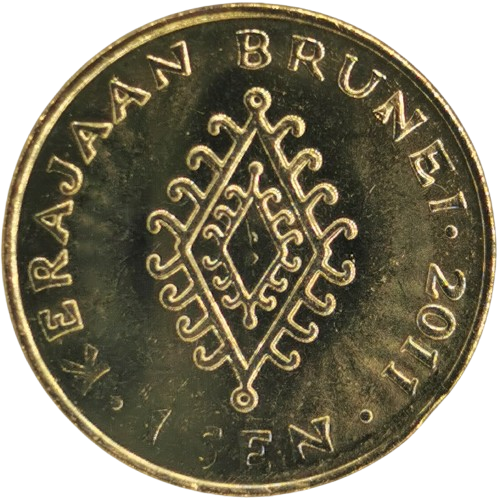1 Sen 2011 Brunej ob.UNC