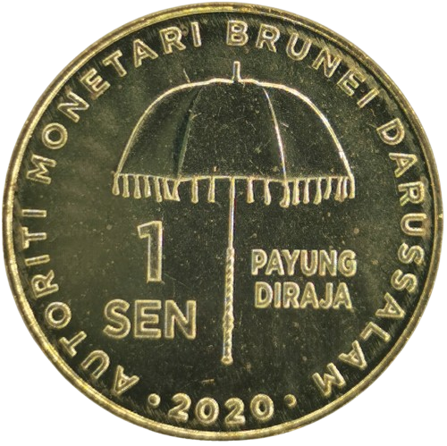 1 Sen 2020 Brunej ob.UNC