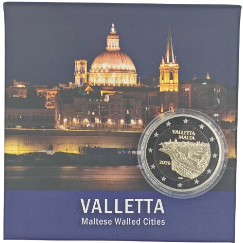 2 euro 2026 Malta cc.PROOF, Valletta