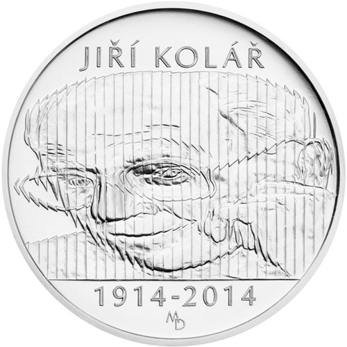 500 Korún 2014 Česko BK, Jiří Kolář 