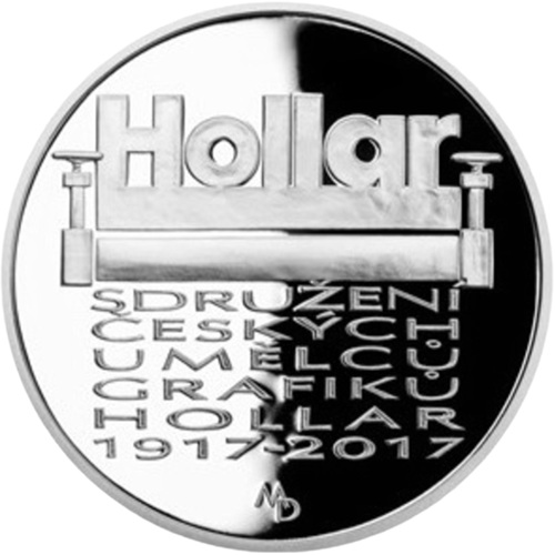 200 Korún 2017 Česko PROOF, združenie Hollar