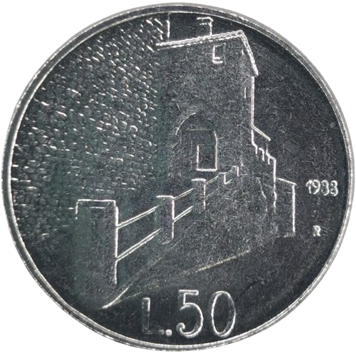 50 lire 1988 San Marino ob.UNC