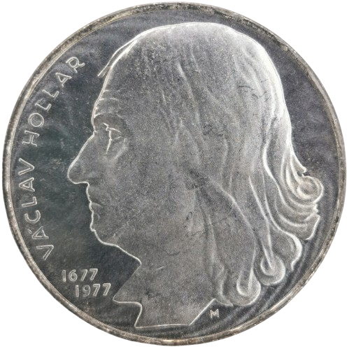 100 Koruna 1977 Československo, Václav Hollar