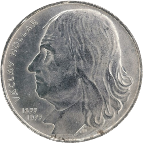 100 Koruna 1977 Československo, Václav Hollar
