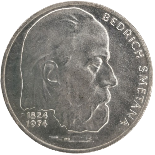 100 Korún 1974 Československo, Bedřich Smetana