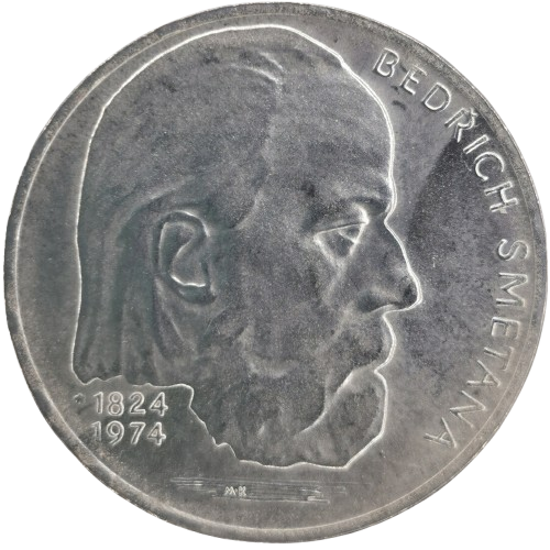 100 Korún 1974 Československo, Bedřich Smetana
