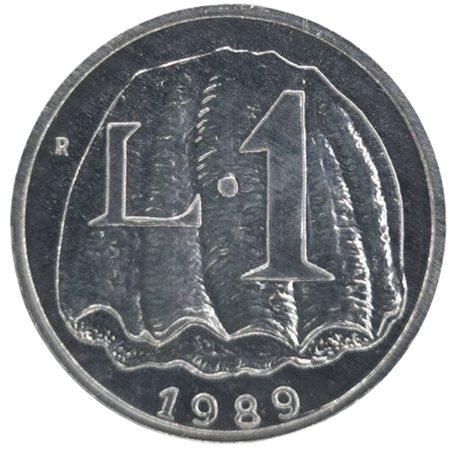 1 lira 1989 San Marino ob.UNC