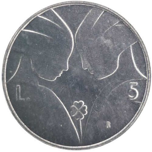 5 lire 1990 San Marino ob.UNC