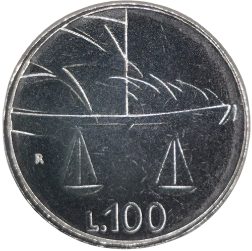 100 lire 1990 San Marino ob.UNC