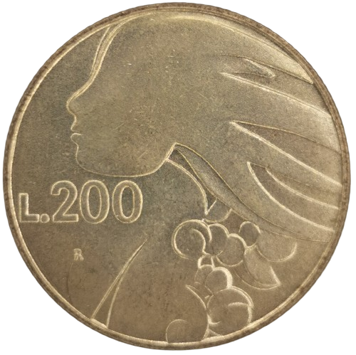 200 lire 1990 San Marino ob.UNC