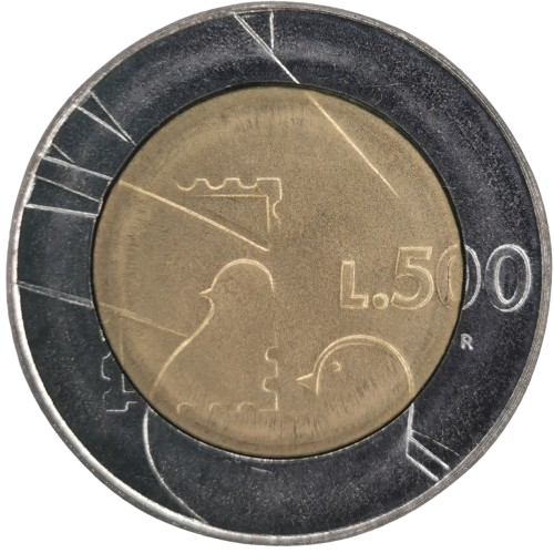500 lire 1990 San Marino ob.UNC