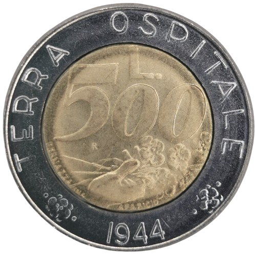 500 lire 1991 San Marino ob.UNC