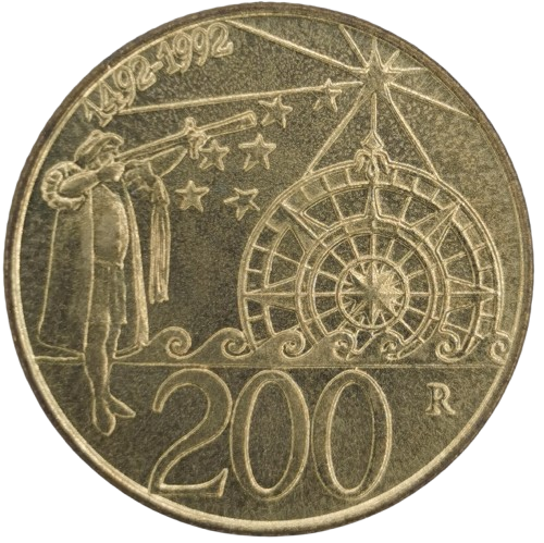 200 lire 1992 San Marino ob.UNC