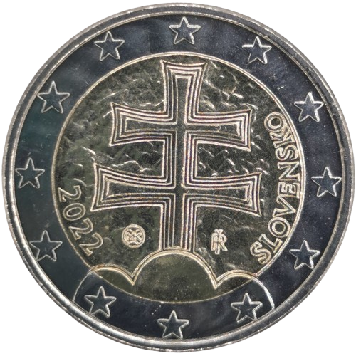 2 euro 2022 Slovensko ob.UNC