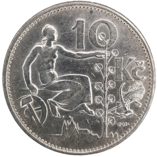 10 Koruna 1932 Československo 