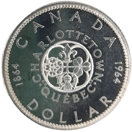 1 Dollar 1964 Kanada, Konferencia v Charlottetown a Quebecu