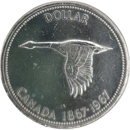 1 Dollar 1967 Kanada, 100. výročie Kanady