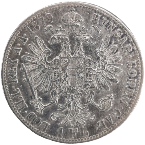 Florin 1879 Rakúsko Uhorsko, František Jozef I. 