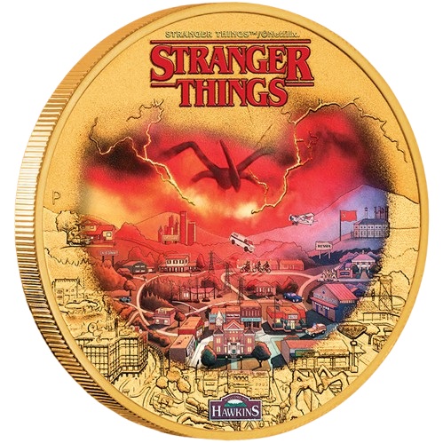 Dollar 2026 Tuvalu BU karta, Stranger Things - Hawkins