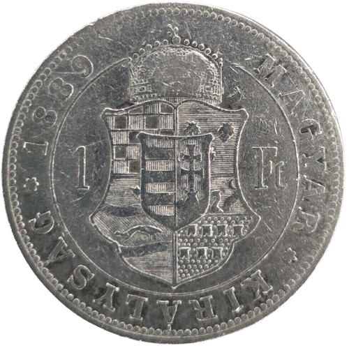 1 Forint 1889 KB Rakúsko Uhorsko, František Jozef I. 