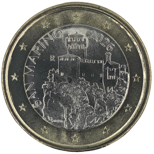 1 euro 2026 San Marino ob.UNC