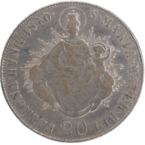 20 Kreuzer 1840 B Maďarsko, Ferdinand I