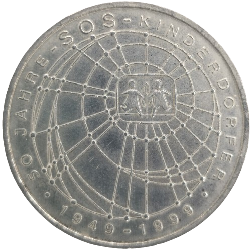 10 Mark 1999 J Nemecko, SOS detské dediny