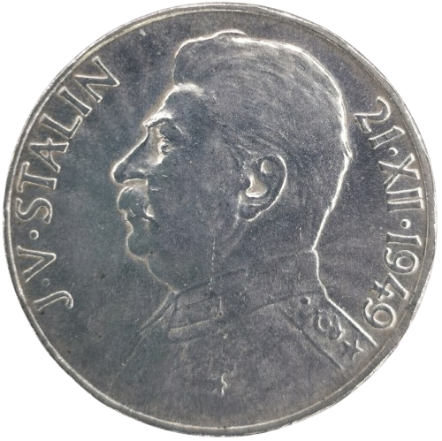 100 Koruna 1949 Československo, J. V. Stalin