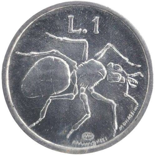 1 lira 1974 San Marino ob.UNC