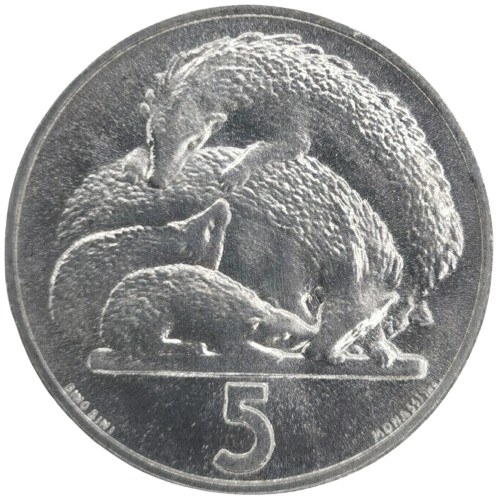 5 lire 1975 San Marino ob.UNC